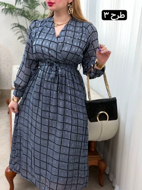 پیراهن حریر چپ و راستی 3962