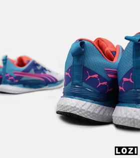 کفش کتانی ورزشی آبی صورتی زنانه PUMA