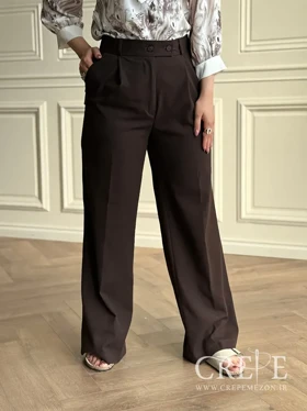 شلوار لینن پیله دار قد 112