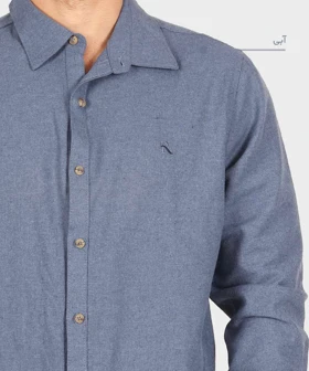 پیراهن مردانه پشمی ساده 2374