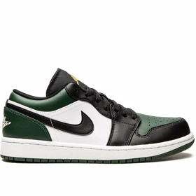 کتانی نایک ایر جردن1 بدون ساق سبز مسترکوالیتی Nike Jordan 1 Low "Green Toe" sneakers