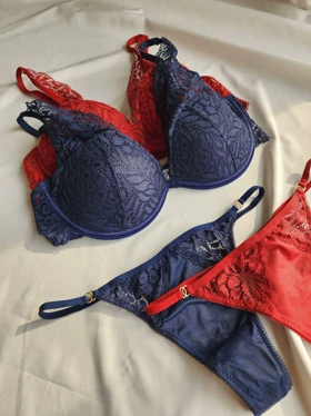 ست شورت و سوتین با ابرنازک فنردار NBB کد 4807