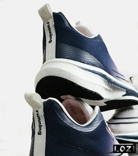کفش کتانی مردانه آبی سفید nike air structure 26