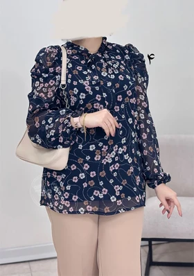 شومیز حریر شارلوت الف