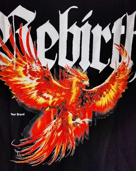 تیشرت کلاهدار ققنوس