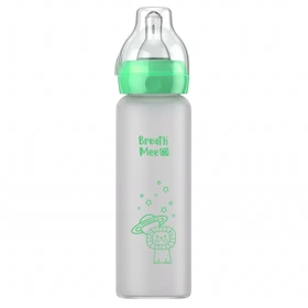 شیشه شیر پیرکس برث می 240 میل چهار قطره - کد BT12 (سبز)