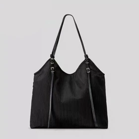 کیف پارچه‌ای مشکی مدل کبریتی 50127