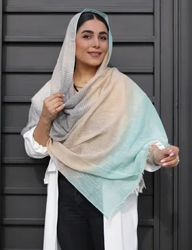 شال نخی لینن ادل