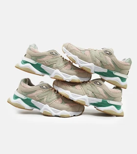 کفش کتانی مردانه و زنانه گلبهی سبز NEW BALANCE 9060