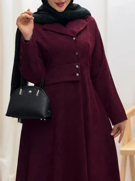 3717-مانتو مزونی وقار