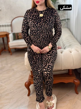 ست مخمل پلنگی 3344