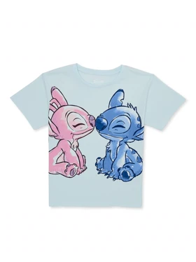 تیشرت لیلو و استیچ | Lilo &amp; Stitch Angel Love Girls کد 231324