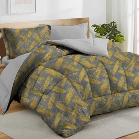 سرویس روتختی مخمل شانل نوبل (طوسی خردلی)