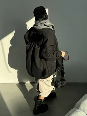 کاپشن آستین گت