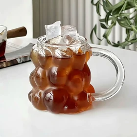 لیوان اسموتی حبابی/ pa97