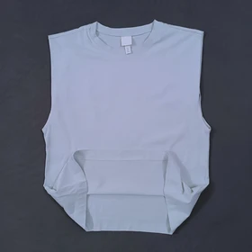 تاپ آستین حلقه‌ای اورجینال برند H&M سوئد