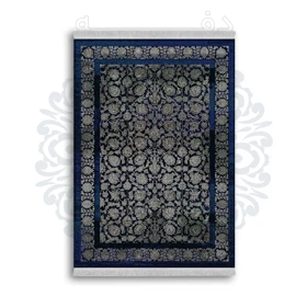 فرشینه از جنس پارچه هازان مخمل ترک طرح سنتی و مدرن برند دفه کد DAMG83