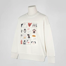 دورس زنانه سگ Rocky سویشرت زنانه پاییزه و زمستانی