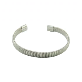 دستبند زنانه مدل بنگل خطی