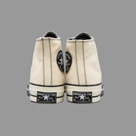 کانورس 1970 عاجی مشکی Converse Chuck 70s Ivory Black