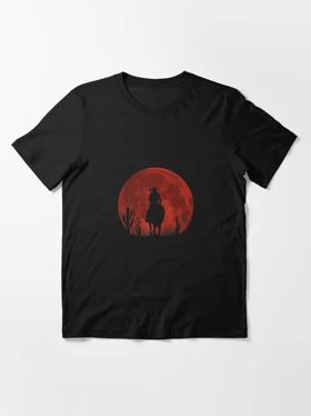تیشرت بازی Red Dead Redemption | تیشرت رد دد ریدمپشن طرح Red moon کد 159667