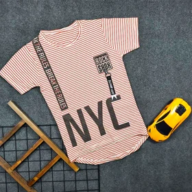 تیشرت پسرانه راه راه NYC