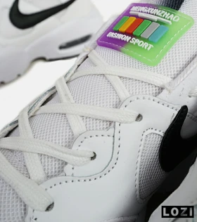 کفش کتانی مردانه و زنانه سفید مشکی NIKE air max intrlk lite
