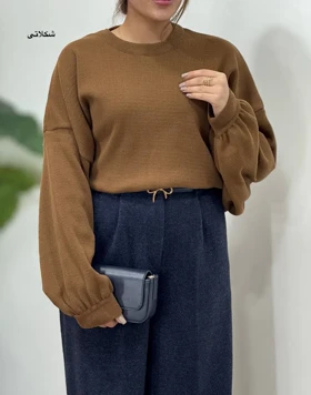 پلیور بافت باکسی