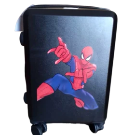 چمدان کودک مرد عنکبوتی سایز 20 رنگ مشکی ricardobeverlyhills