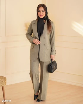 کت و شلوار زنانه مدل لیلیوم کد 2094