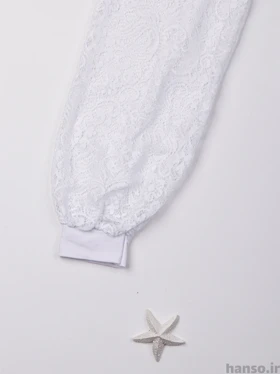 بادی آستین گیپور پاپیلون Papillon کد 450