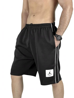 شلوارک طرح جردن JORDAN بگ مشکی