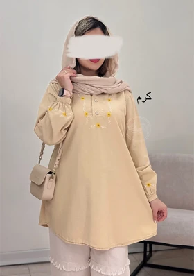 مانتو گلدوزی آیسل