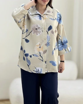 شومیز شانتون گل