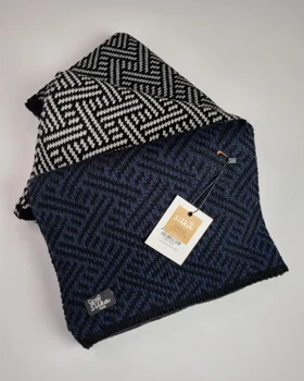 شال گردن مردانه بافت سیلکا طرح هیراد