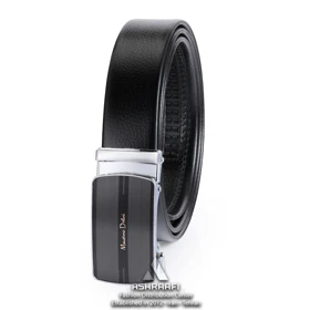 کمربند مردانه ریلی Massimo Dutti Leather Ratchet Belt BL86