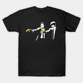 تیشرت کلاسیک داستان عامه پسند تیشرت Pulp Fiction طرح Pulp Fiction