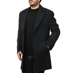 پالتو فوتر بلند مردانه مدل 61665