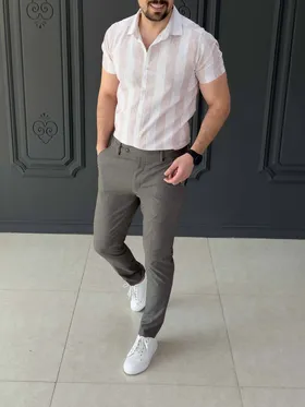 شلوار 372 ZARA نسکافه ای