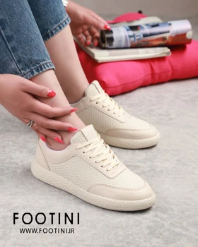 کفش کتانی زنانه کنفی Victoria کرم روشن