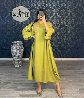 مانتو نوار طلایی جلو بسته