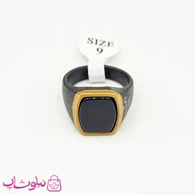 انگشتر مردانه مون بلان montblanc استیل کد 310