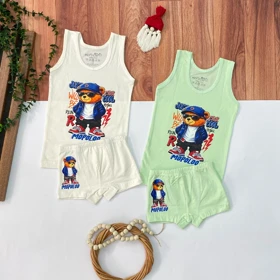 ست لباس زیر پسرانه تدی