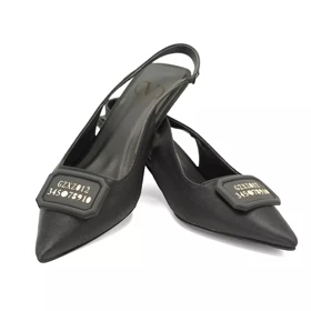 کفش مجلسی زنانه پاشنه‌دار 5 سانت مدل 400923 _ sandal valentino