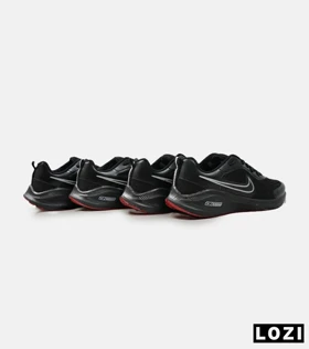 کفش کتانی مردانه و زنانه مشکی قرمز نایک NIKE PEGASUS V10