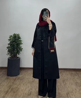 مانتو بلند مجلسی رونا