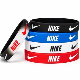 دستبند سیلیکونی ورزشی طرح Nike فری سایز