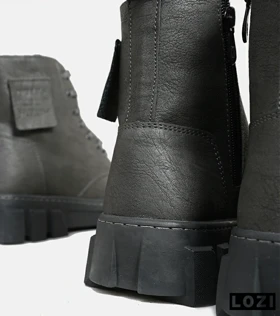 بوت ساق‌دار مردانه خاکستری Timberland