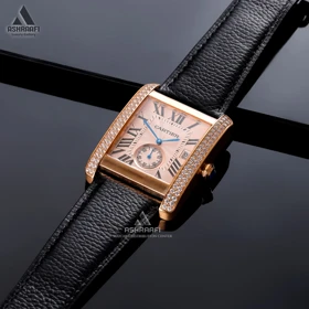 ساعت مردانه کارتیه تانک Cartier Tank DSK1 (رزگلد)