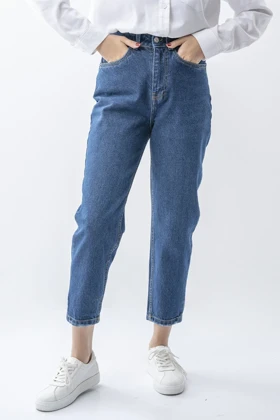 شلوار جین مام فیت زنانه